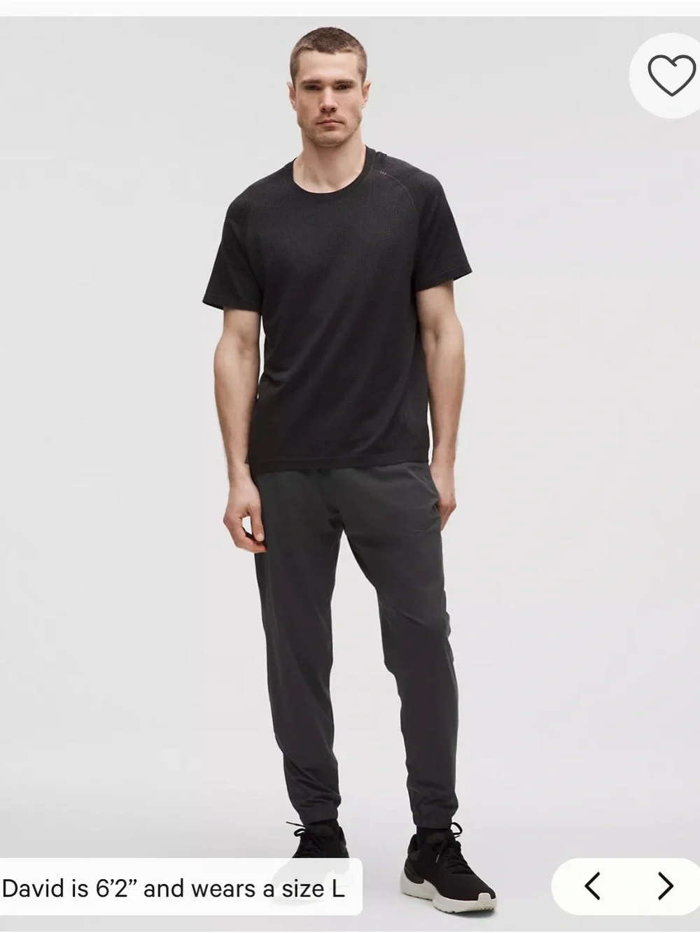 Lululemon Men’s Surge Jogger in Graphite Grey